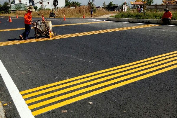 Sơn Giảm Tốc Giao Thông Phản Quang Tốt, An Toàn