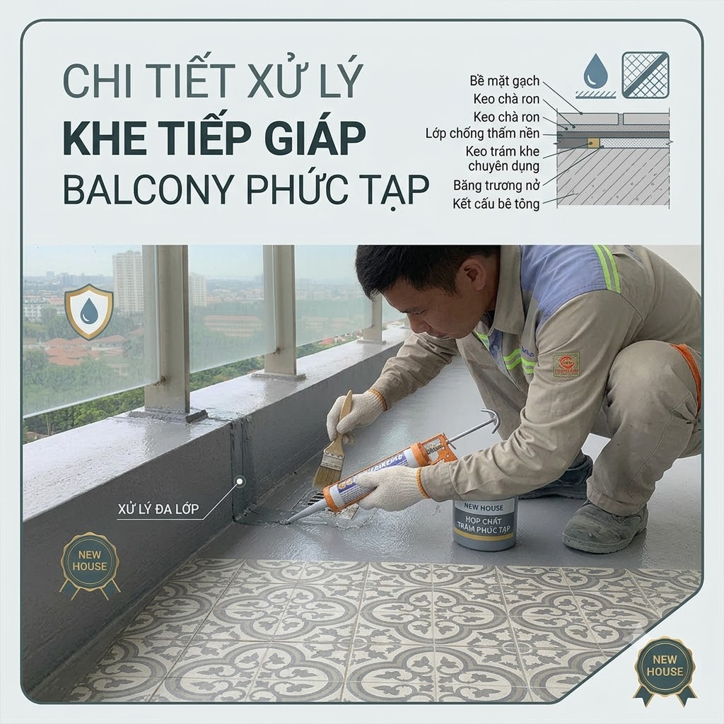 giải pháp chống thấm khe tiếp giáp ban công giải pháp chống thấm khe tiếp giáp ban công