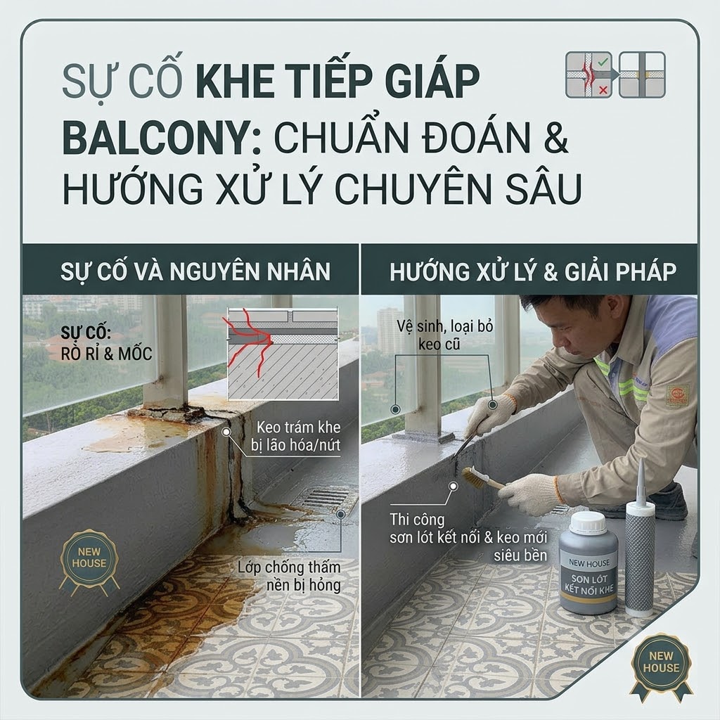 giải pháp chống thấm khe tiếp giáp ban công giải pháp chống thấm khe tiếp giáp ban công