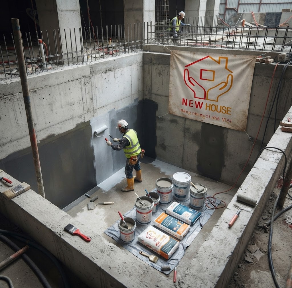 Giải pháp chống thấm hố pit thang máy