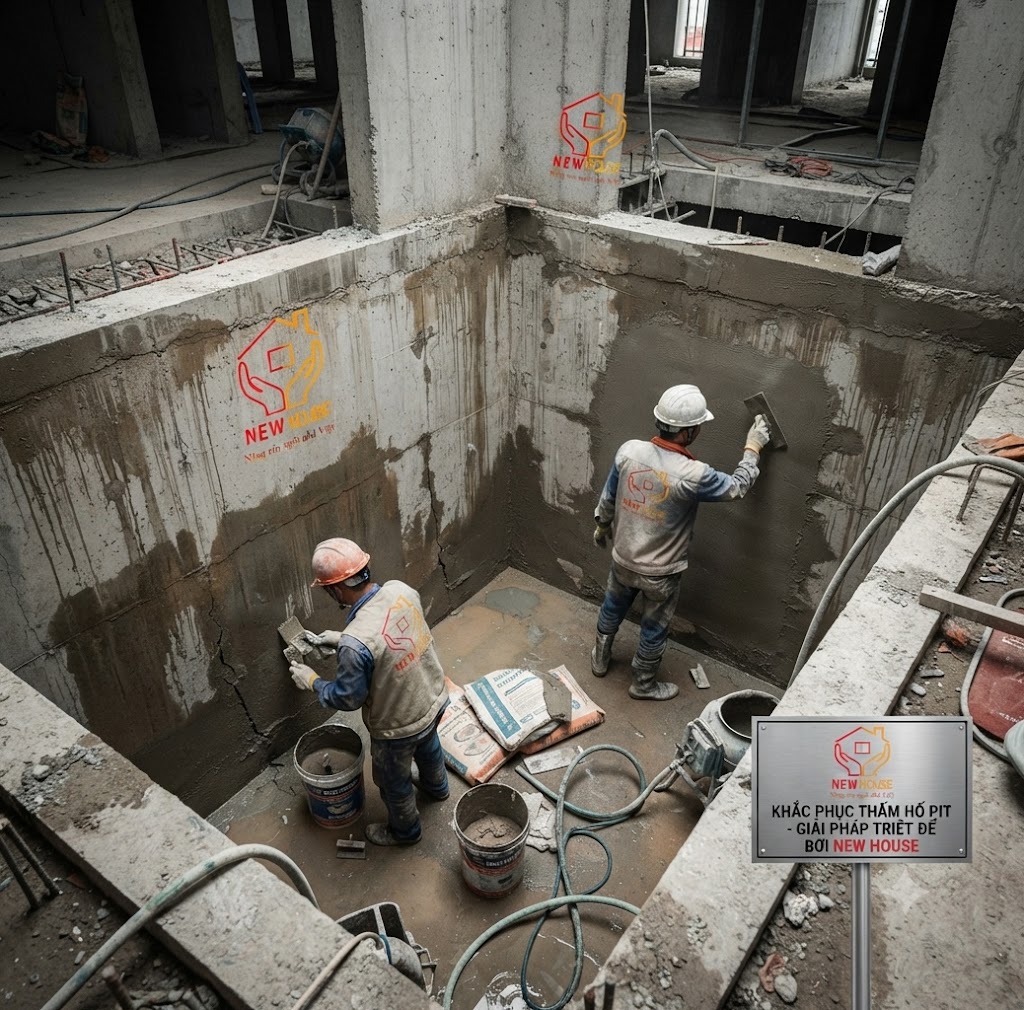 Nguyên nhân hố pit thang máy bị thấm Nguyên nhân hố pit thang máy bị thấm