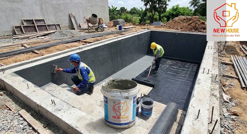 vật liệu chống thấm hồ bơi