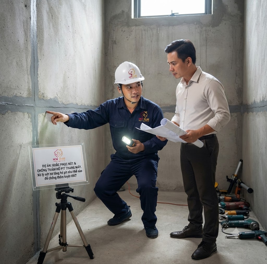 Xử lý nứt bê tông hố pit như thế nào Xử lý nứt bê tông hố pit như thế nào
